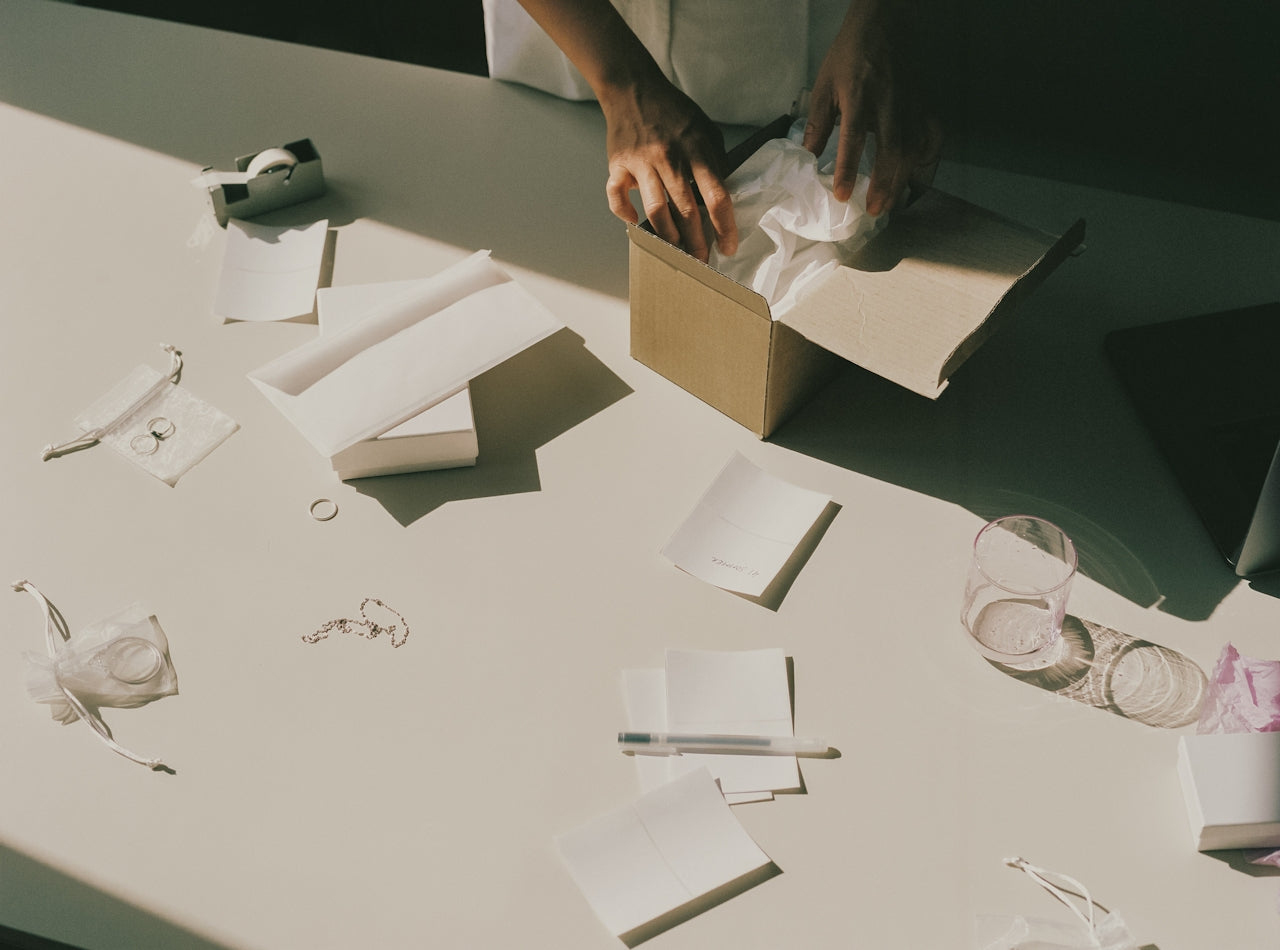 Gift packaging preparation