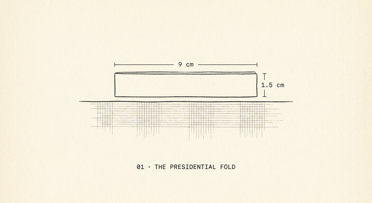 The Presidential Fold illustration