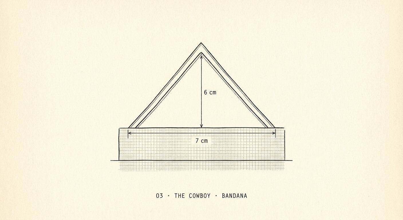 The Cowboy · Bandana illustration