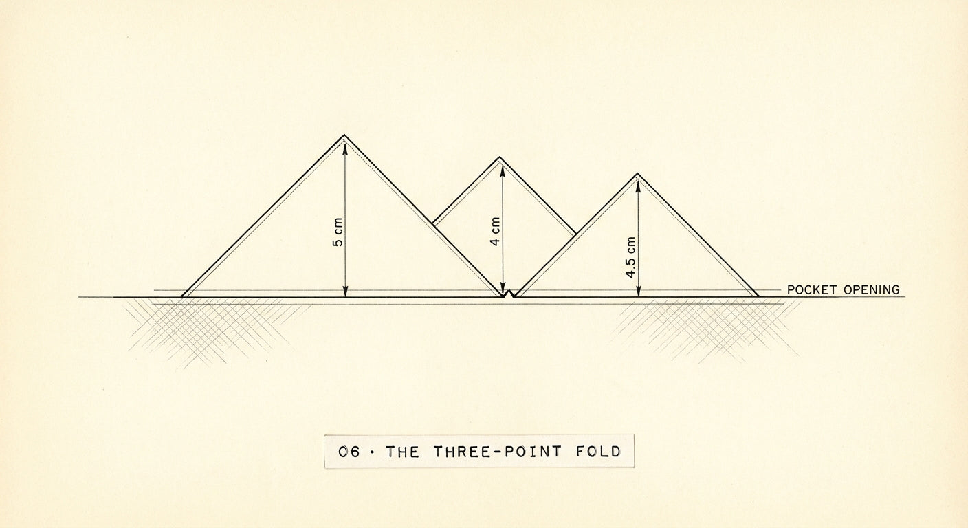 The Three-Point Fold illustration
