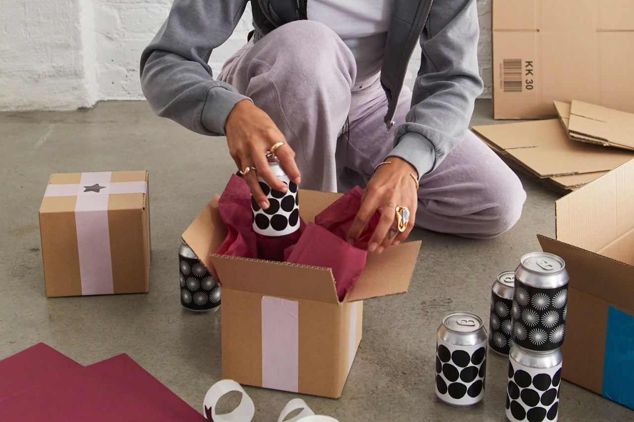 Corporate gift packaging and preparation